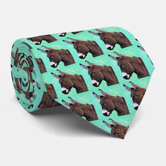 ロバ絵画ー ネクタイ (ロール)