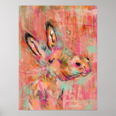 ロバ絵画ー ポスター (正面)