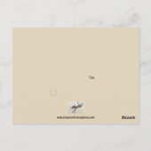 ロバ葉書 ポストカード (裏面)