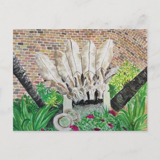 ロバ葉書 ポストカード (正面)