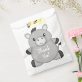 ロバ誕生日パーティー フェイバーバッグ (封をした状態)