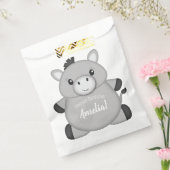 ロバ誕生日パーティー フェイバーバッグ (封をした状態)