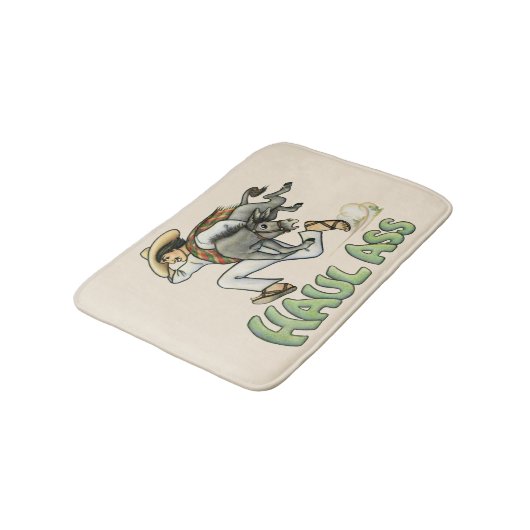 ロバ風呂敷 バスマット (アングル)