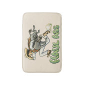 ロバ風呂敷 バスマット (正面縦)