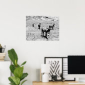 ロバ001 ポスター (ホームオフィス)