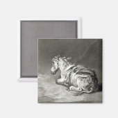 ロバ・アット・レスト マグネット (正面/裏面)