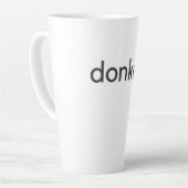 ロバ カフェラテマグ (左アングル)