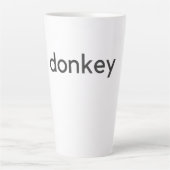 ロバ カフェラテマグ (正面)