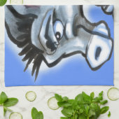 ロバ キッチンタオル (折り畳み)