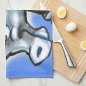 ロバ キッチンタオル (四つ折り)