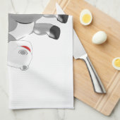 ロバ キッチンタオル (四つ折り)