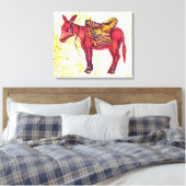 ロバ キャンバスプリント (インサイチュ (寝室))
