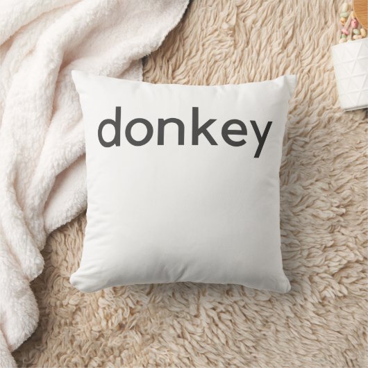 ロバ クッション (ブランケット)