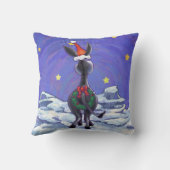 ロバ・クリスマス クッション (裏面)