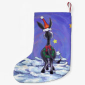 ロバ・クリスマス スモールクリスマスストッキング (裏面)