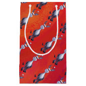 ロバ・クリスマス スモールペーパーバッグ (正面)