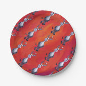 ロバ・クリスマス ペーパープレート (正面)