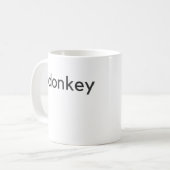 ロバ コーヒーマグカップ (正面左)