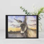 ロバ サンキューカード (スタンド正面)