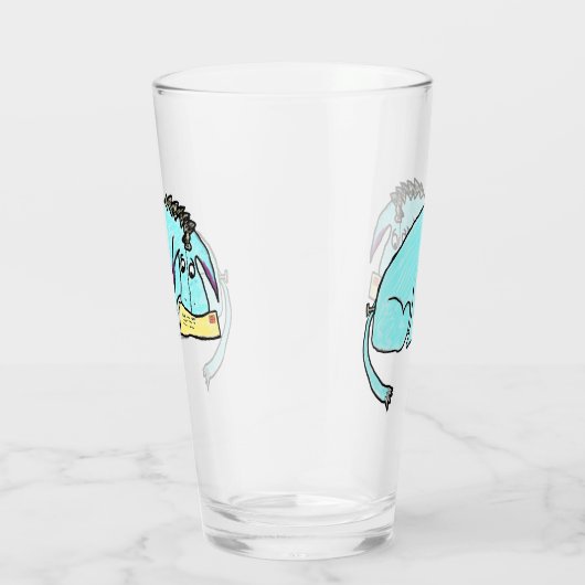 ロバ タンブラーグラス (右)