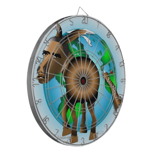 ロバ ダーツボード (正面左)