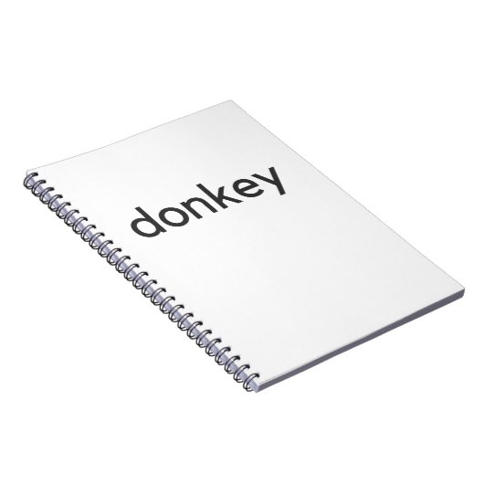 ロバ ノートブック (右側)