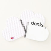 ロバ ノートブック (内部)