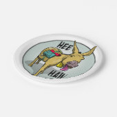 ロバ・ヒュー ペーパープレート (アングル)