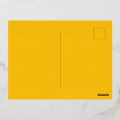 ロバ – フォイルホリデーポストカード 箔シーズンポストカード (裏面)