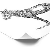 ロバ フォトプリント            (角)