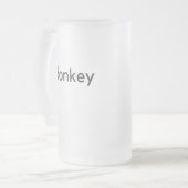 ロバ フロストグラスビールジョッキ (正面左)