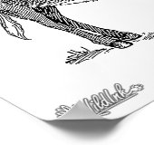 ロバ ポスター (角)