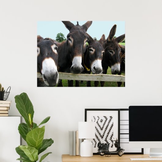 ロバ! ポスター (ホームオフィス)