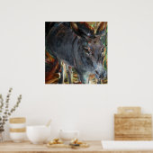 ロバ ポスター (キッチン)