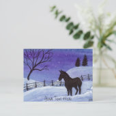 ロバ ポストカード (スタンド正面)