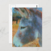 ロバ ポストカード (正面/裏面)