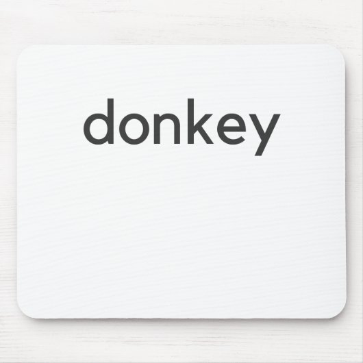 ロバ マウスパッド (正面)