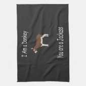 ロバ・ユーモア キッチンタオル (縦)