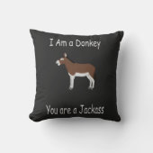 ロバ・ユーモア クッション (正面)