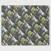 ロバ ラッピングペーパー (フラット)