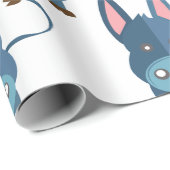 ロバ ラッピングペーパー (ロールコーナー)