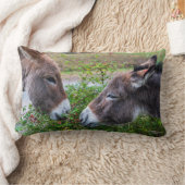 ロバ ランバークッション (ブランケット)