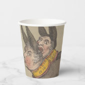 ロバ – 紙カップ 紙コップ (正面)