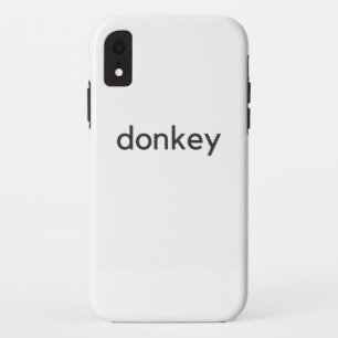 ロバ iPhone XRケース