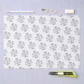 ロパーソナライズされたゴはこちらカスタム 薄葉紙 (クラフト)