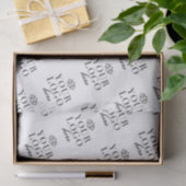 ロパーソナライズされたゴはこちらカスタム 薄葉紙 (ギフト)