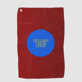 ロパーソナライズされたゴ王室のカーミン ゴルフタオル