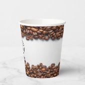 ロパーソナライズされたゴ・ブランド・コーヒー・紙・カップ 紙コップ (左)