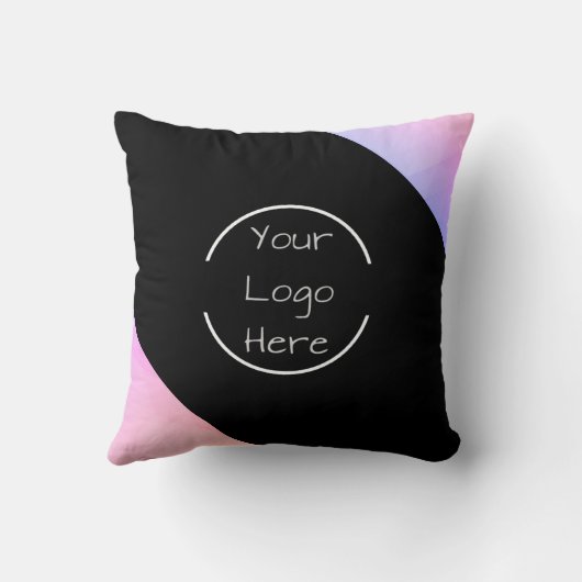 ロパーソナライズされたゴ-文字オフィスデコー枕 クッション (裏面)