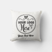 ロパーソナライズされたスタイリッシュゴモダンカスタムブランド クッション (正面)